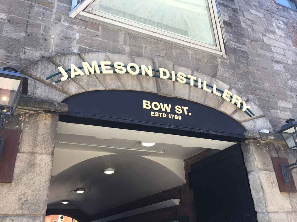 Jameson Distillery entrance