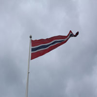 pennant Norwegian flag