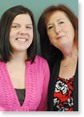 Ann Rizer & Alicia Hahn
