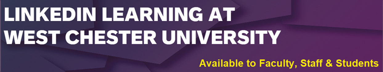 LinkedIn Learning at West Chester University