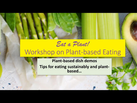 Plant-based cooking demo