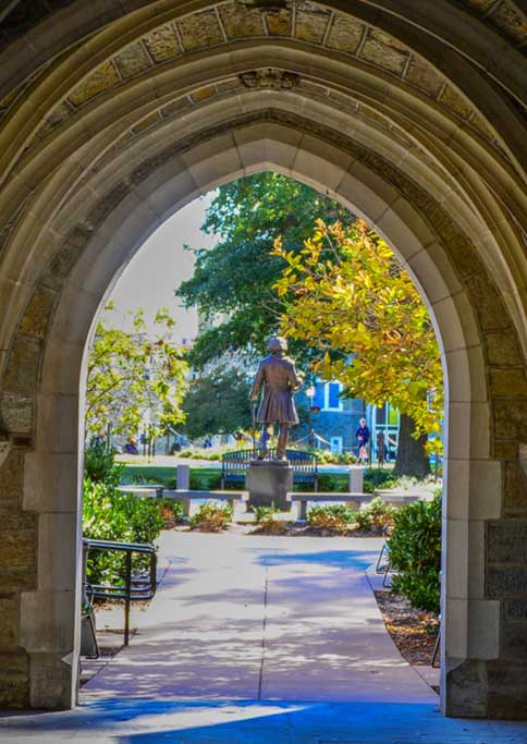 Archway at WCU