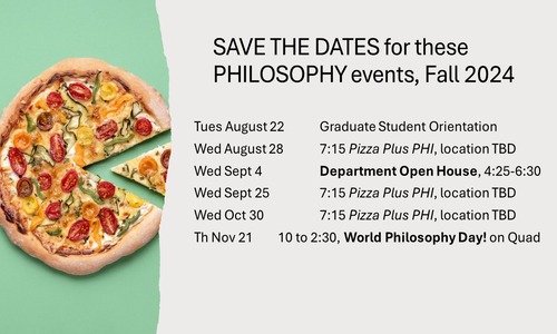 Philosophy Save the Dates