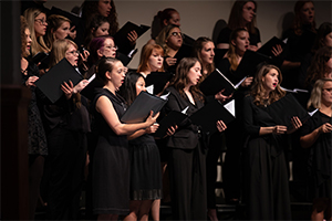 Students Perform in Choral Fest. at West Chester University