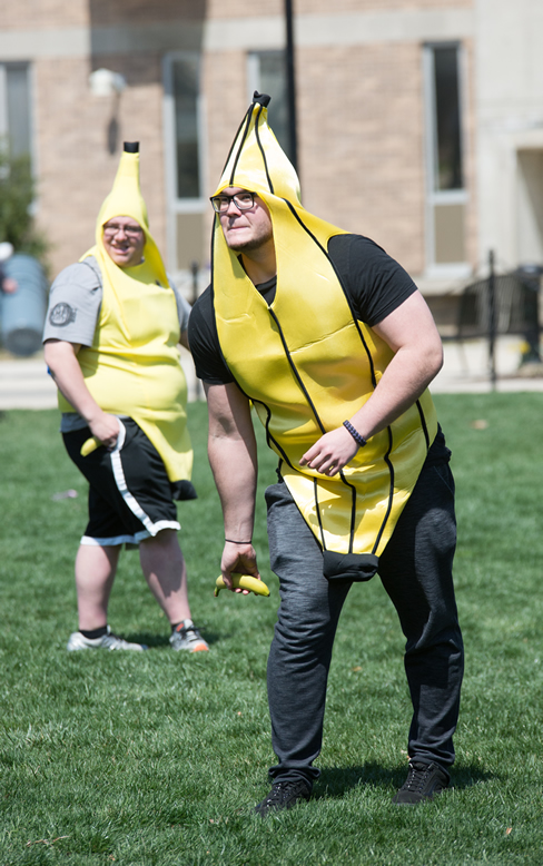 West Chester University Tradition - Banana day 