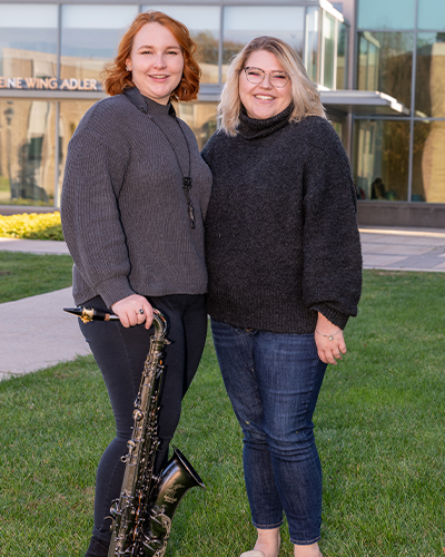 Alaina O'Neill and Sarah Irvin win Prestigious Music Honor