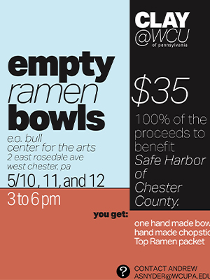 Empty bowl poster