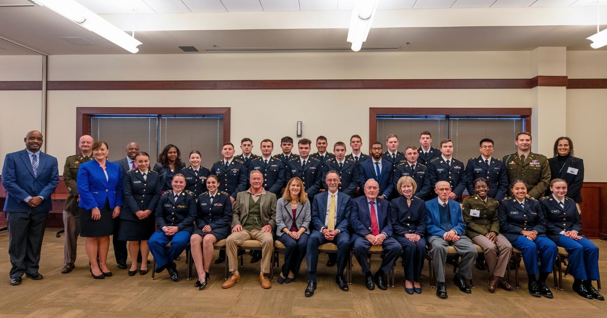 WCU Honors Military Scholars - WCU Of PA