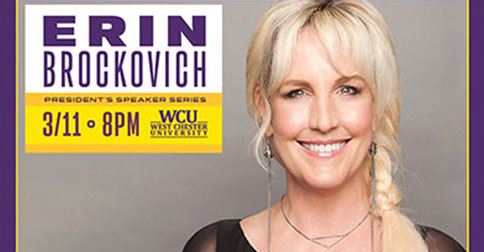 Erin Brockovich to Speak at WCU on Saturday, March 11 - WCU of PA