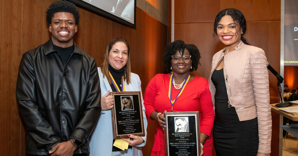 Two Notable Alumnae Named Drum Majors for Justice WCU of PA