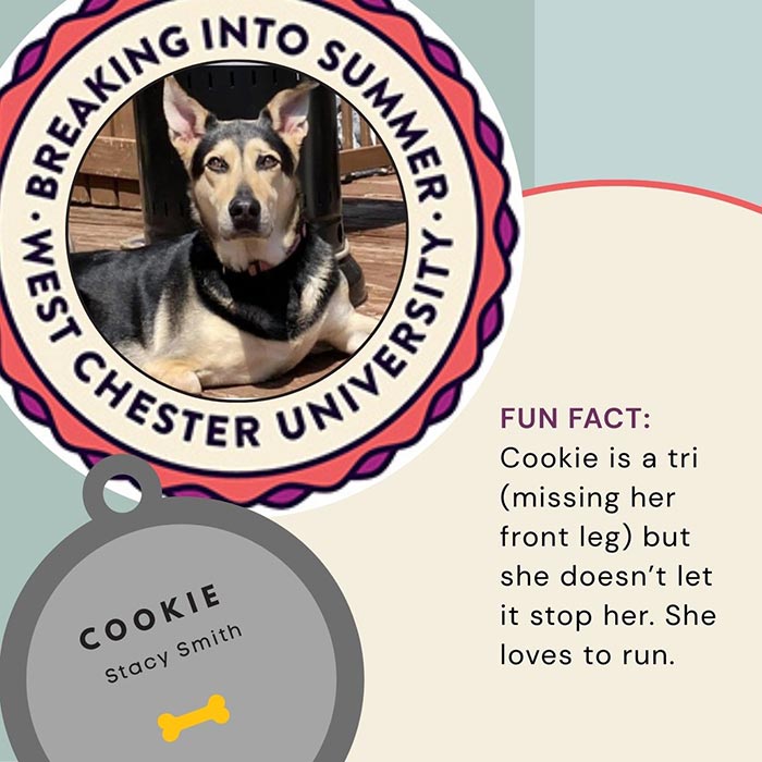WCU Employee's Dog - Cookie