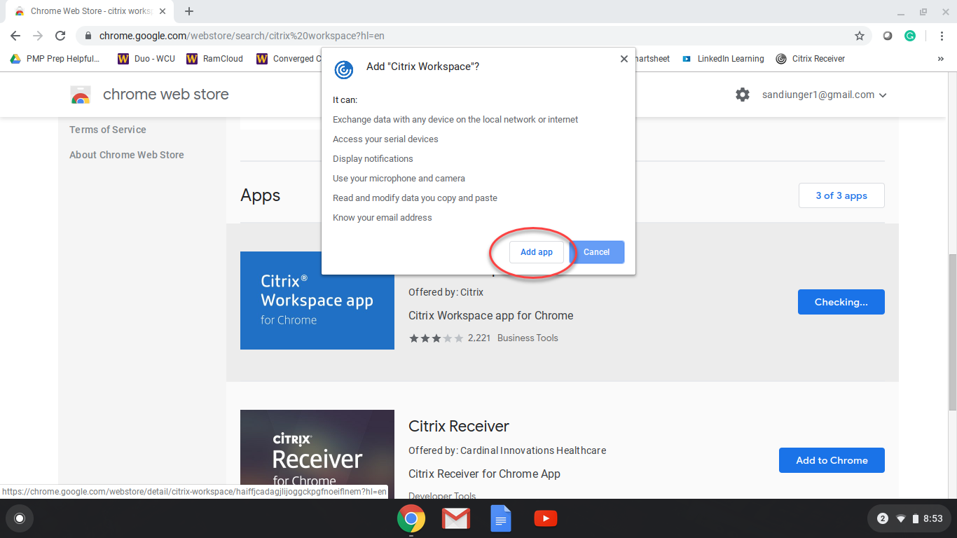 citrix viewer in chrome for mac