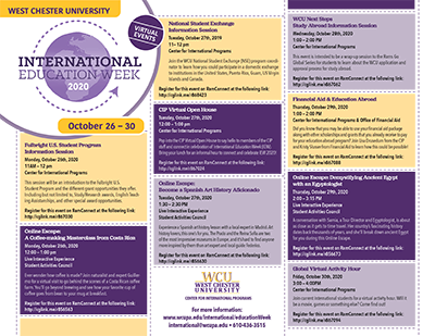 Home - International Education Week - West Chester University