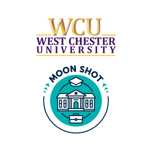 wcu west chester university moon shot logos