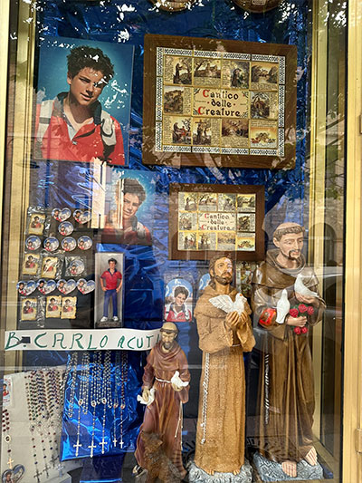 Carlo Acutis statues