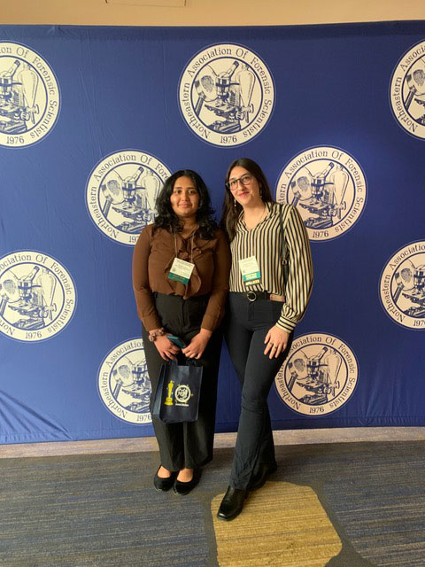 Student Presentations at Northeastern Association of Forensic Scientists (NEAFS)